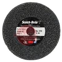 3M-51956 3M Scotch-Brite Roloc Deburr & Finish PRO Unitized Wheel, 76 x 6.35mm, 4C MED+ (Box of 10)