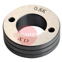 4017232 PATON K-Groove Feed Roller Set of 2 - Flux Cored Wire: 0.8mm (4 Roll MAXwire)