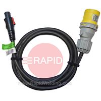 43,0004,0324 Fronius - TransPocket 110v Power Cable with 16A Yellow Plug