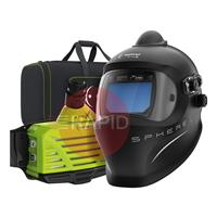 4530.055 Optrel Sphere X CLT Auto Darkening Welding Helmet & E3000X 18 Hour PAPR System, Ready to Weld Package
