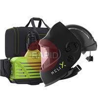4550.620 Optrel Helix CLT Pure Air Welding Helmet w/ Hard Hat & E3000X 18H PAPR System, RTW Package