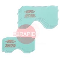 46930 Jackson Rebel Replacement Safety Lens Kit (5x Outer, 3x Inner)