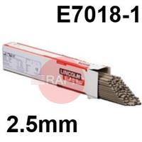 509236 Lincoln Electric Conarc 49C Low Hydrogen Electrodes 2.5mm Diameter x 350mm Long. 12.0kg Carton (6 x 2.0kg 110 Rod Packs). E7018-1 H4R