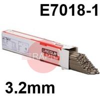 509250 Lincoln Electric Conarc 49C Low Hydrogen Electrodes 3.2mm Diameter x 450mm Long. 15.6kg Carton (3 x 5.2kg 108 Rod Packs). E7018-1 H4R