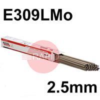 528633-1 Lincoln Stainless Steel Consumables Covered Electrodes AROSTA E309LMo-16 2.5 mm Diameter x 350 Long 2.0 Kg 85pc Pack