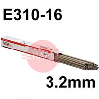 INTH310-32-2 Lincoln Stainless Steel Consumables Covered Electrodes INTHERMA E310-16 3.2mm Diameter x 350 Long 12.0Kg Carton