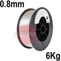 53560850 0.8mm Aluminium MIG Wire, 6Kg Reel, ER5356