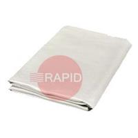 56.50.02.1050 CEPRO Apollo Fibreglass Welding Blanket - 50m x 1m Roll, 550°c