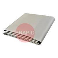 56.55.10.1025 Cepro Athos Fiberglass Welding Blanket - 25m x 1m Roll, 550 °C