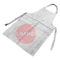 60241 Chrome Leather Welding Apron with Ties - 28