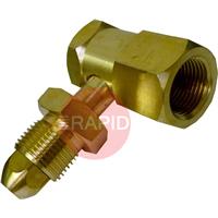 63A 90° Cylinder Adaptor Rh