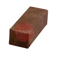 6400402 Dronco Polishing Compound Brown Bar, for Non-Ferrous Metals - 110g