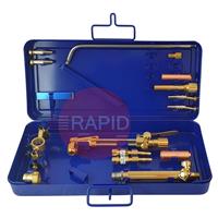 64401000 GasiQ 43-2 Oxy/Acetylene Welding Kit, with Flame Arrestors