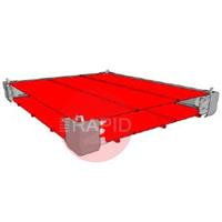 9750400020 FlexHood Roof Panel Set (Basic) 1.5m