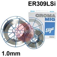 98052010 Elga Cromamig 309 LSi 1mm Stainless MIG Wire, 15Kg Reel