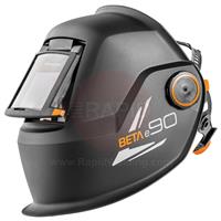 9873023 Kemppi Beta e90A Welding Helmet, with Variable Shade 9-13 ADF and Flip Front for Grinding