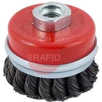 ABWB09514T/1 Abracs Twist Knot Cup Wire Brush 95mm x M14