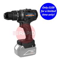 AJ26-808510-010 HMT AJ26 VersaDrive V18-120 Cordless Combi Drill Body Only, with Blow Mould Case