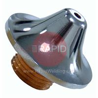 AM367-2038 Centricut Laser Nozzle - 1.4mm Double Chrome Plated with Concave, for Amada Laser