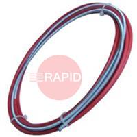 BL-ABIMIG-1.0-1.2 Binzel Red PVC Coated Liner for Hard Wire, 1mm - 1.2mm (3m - 5m)