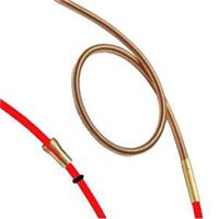 BL-RED-BRSS-1.0-1.2 Binzel Red Combination Teflon & Brass Liner for Soft Wire, 1mm - 1.2mm (3m - 5m)