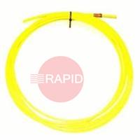 BL-TL-Yellow-1.6 Binzel Yellow Teflon Liner for Soft Wire, 1.4mm - 1.6mm (3m - 8m)