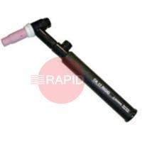 CK-CK26V12RSFRG CK26V 3 Series Gas cooled 200 amp 4m Tig Torch With 1pc Superflex Cable &.Gas Valve 3/8 BSP.
