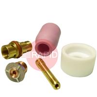 CK-D4GS332 3 Series / 4 Series Short Gas Saver Kit, Alumina Cup, 2.4mm