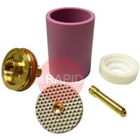 CK-D4GS418LDA 3 Series Large Diameter Gas Saver Kit 3.2mm Alumina Cup