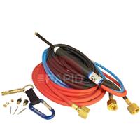 CK-MR1425SF CK MR140 Water-Cooled Micro Torch Package, 140 Amp, with 7.6m Superflex Cables, 3/8