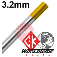 CK-T187GL CK 3.2mm x 175mm (1/8 x 7inch) 1.5% Lanthanated Tungsten
