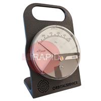 DIFFMAG1000100 Orbital Service PG-1 Differential Pressure Gauge, 0 - 1000 Pa