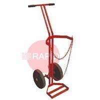 DZ153384ALT Heavy Duty Single Cylinder Trolley. For Full Size Cylinders.