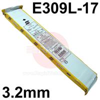 E309L32E Esab OK 67.60 Stainless Steel Electrodes 3.2mm Diameter x 350mm Long. 1.8kg Vacpac (46 Rods). E309L-17