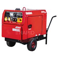 ECO200-CW Shindaiwa ECO200 Diesel Welder Generator w/ Castor Wheels