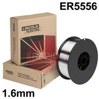 ED702986 Lincoln Superglaze 5556 1.6mm Aluminium MIG Wire, 7.26Kg Reel, ER5556