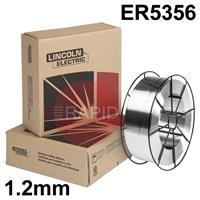 ED703770 Lincoln Superglaze HD, 1.2mm Aluminium MIG Wire, 7Kg Reel, ER5356