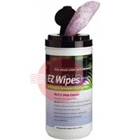 EZW-70 EZ Multi Purpose Cleaning Wipes, Fab Shop Size - 70 wipes, Pack of 6
