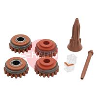 F000256 Kemppi 1.4mm Standard GT04 Drive Roll Kit for Stainless, MXP 37