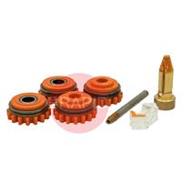F000265 Kemppi 1.2mm Knurled Standard GT04 Drive Roll Kit for MXP 37