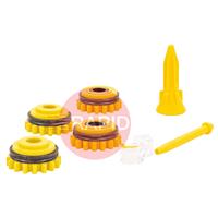 F000275 Kemppi 1.6mm Standard Drive Roll Kit for Aluminium, MXP 37