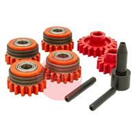 F000291 Kemppi 2.4mm Standard SL500 Drive Roll Kit for Stainless, MF33