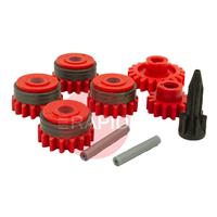 F000292 Kemppi 1.0 - 1.2mm Standard SL500 Drive Roll Kit for Aluminium, MF33