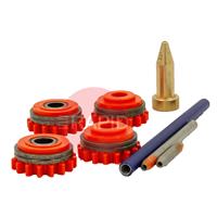 F000332 Kemppi 1.2mm V-Groove Steel Duratorque Drive Roll Kit #2