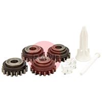 F000338 Kemppi 0.8 - 0.9mm Heavy Duty GT04 Drive Roll Kit for Stainless, MXP 37
