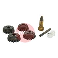 F000346 Kemppi 2.0mm V-Groove Standard GT04 Drive Roll Kit for MXP 37