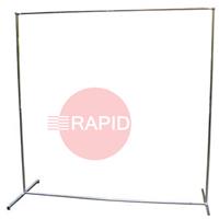 FUT060300 Frame 6'x6' with extension bars for 6'x8' curtains