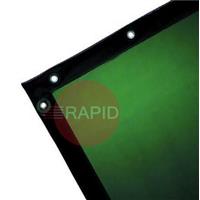 FUTCUR-6X6-GRN 6 X 6 Ft Green Futuris En1598 Welding Curtain Pvc