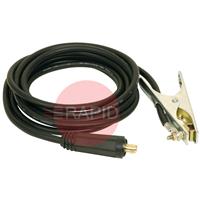 GRD-400A-70-5M Lincoln Ground Cable with Clamp, 400A - 5m