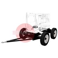 GS-GRT2W500Y1N GenSet 4 Wheel Slow Speed Site Trailer for WG500DY